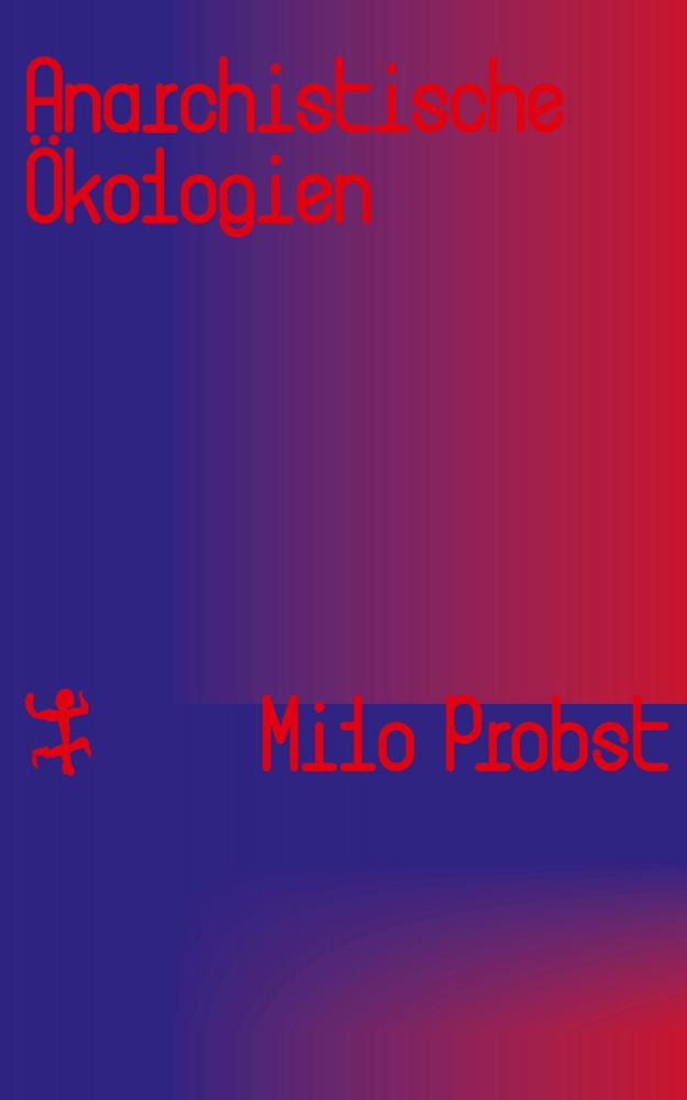 Auf dem Buchcover läuft die Farbe von Tiefblau in Tiefrot, der Buchtitel  ist in einer technisch wirkenden Schrift ganz in Rot gehalten.
